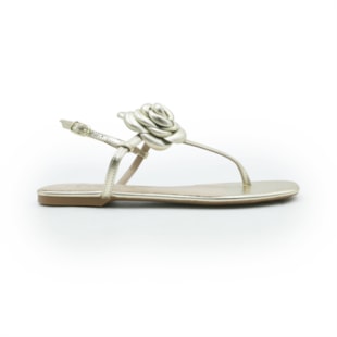 FEMININO RASTEIRA SANDALIA FERRETTI 31517 STELARE OURO LIGHT