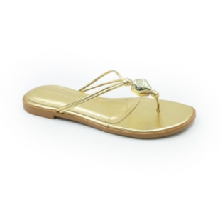 FEMININO RASTEIRA SANDALIA FERRETTI 415512716 CHROMA NEW GOLD