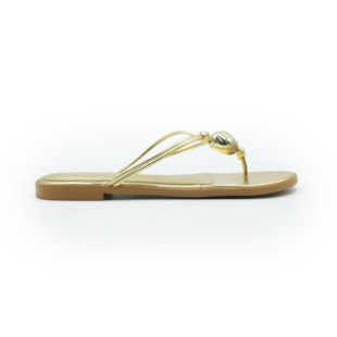 FEMININO RASTEIRA SANDALIA FERRETTI 415512716 CHROMA NEW GOLD