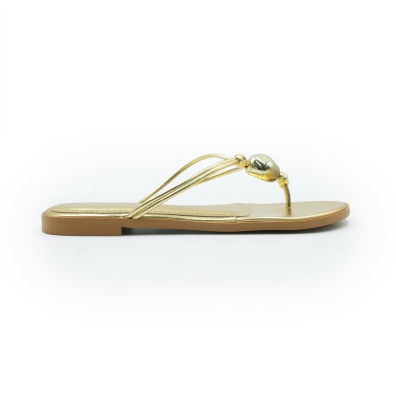 FEMININO RASTEIRA SANDALIA FERRETTI 415512716 CHROMA NEW GOLD