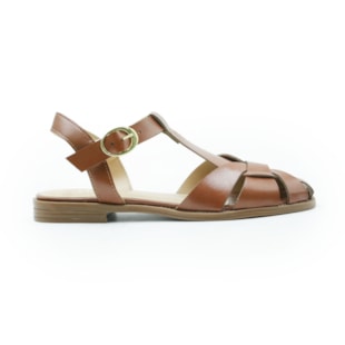 FEMININO RASTEIRA SANDALIA FERRETTI 7121 21164 INTENSE CARAMELO