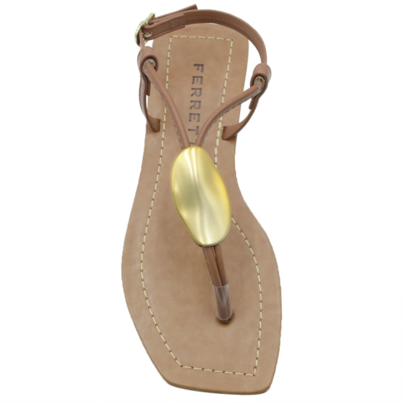 FEMININO RASTEIRA SANDALIA FERRETTI  82319000 CARAMELO