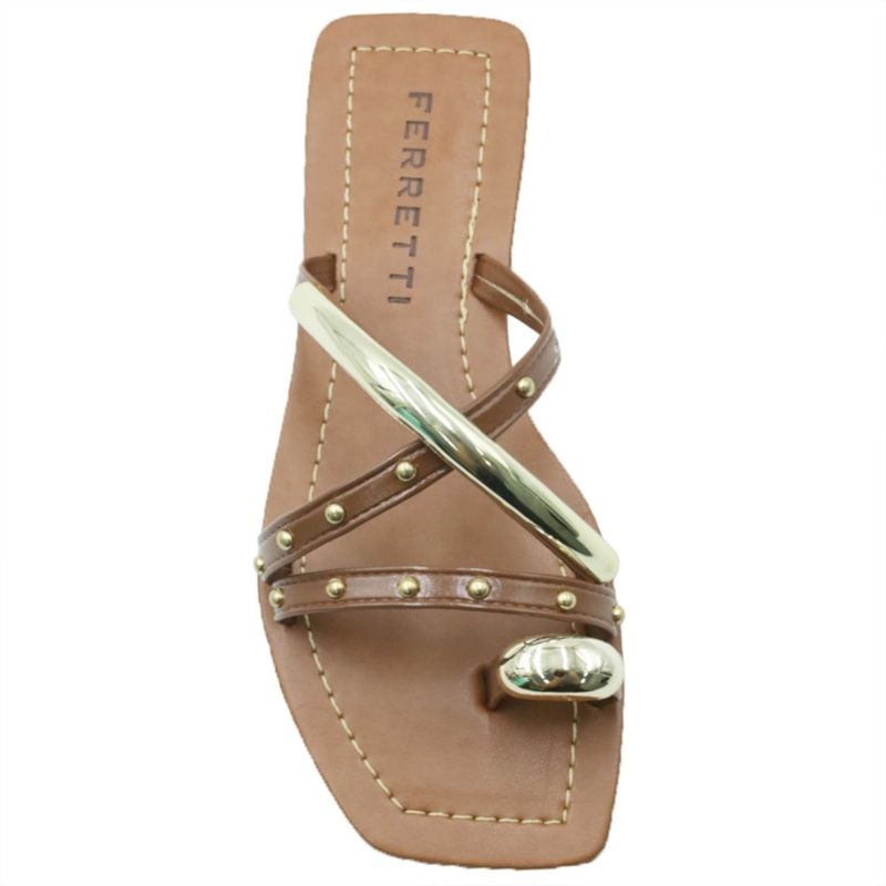 FEMININO RASTEIRA SANDALIA FERRETTI 84079000 LACA NOGUEIRA