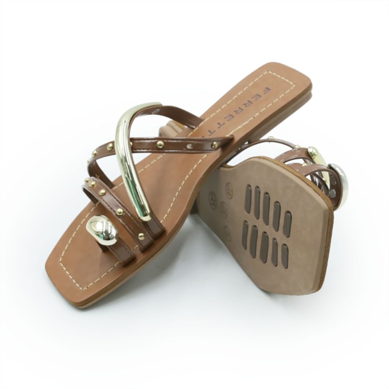 FEMININO RASTEIRA SANDALIA FERRETTI 84079000 LACA NOGUEIRA