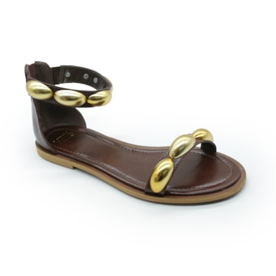 FEMININO RASTEIRA SANDALIA HITS 495-11038 CACAU.