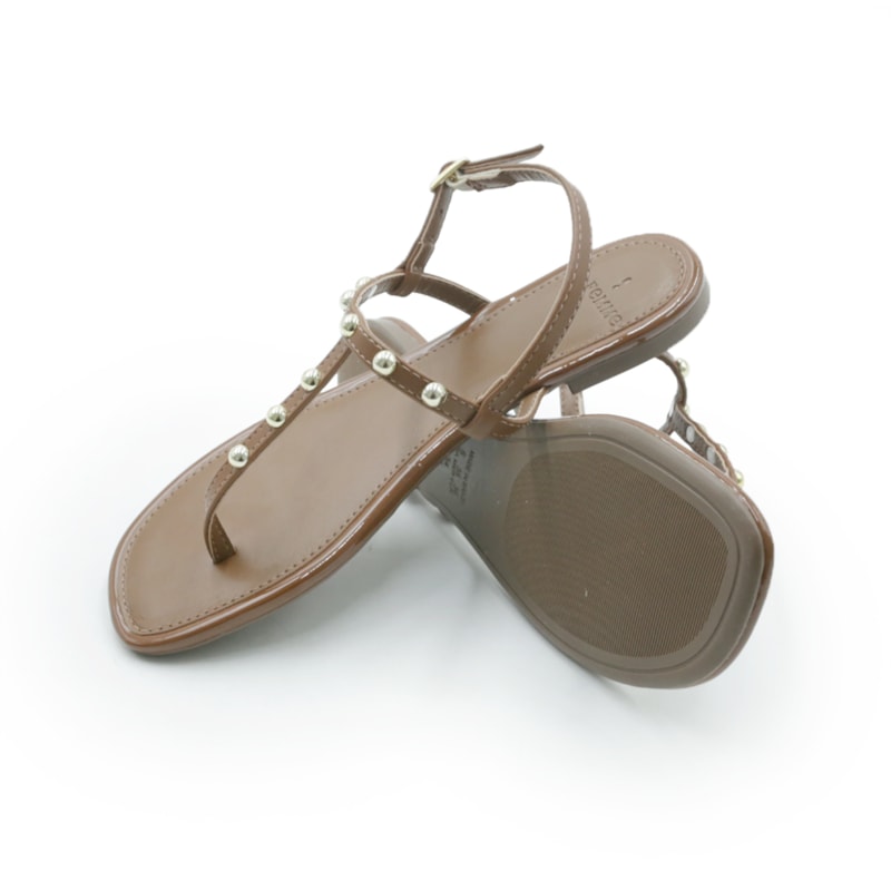 FEMININO RASTEIRA SANDALIA LA FEMME 463696686 CAMEL