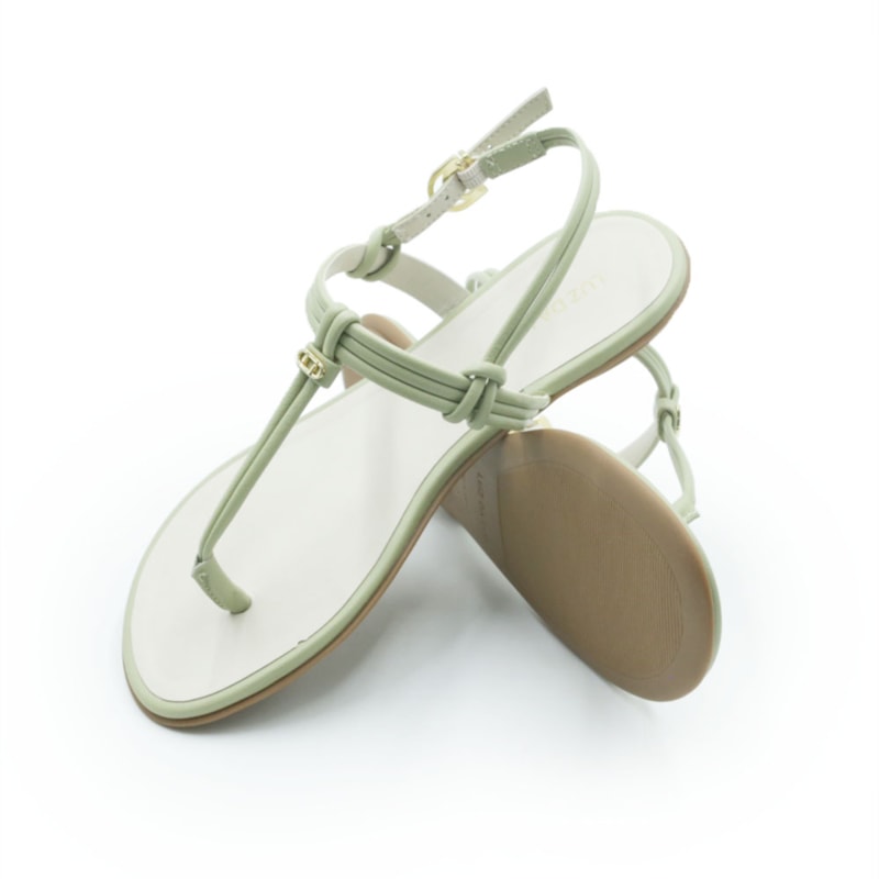 FEMININO RASTEIRA SANDALIA LUZ DA LUA 52210066 PISTACHE