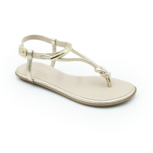 FEMININO RASTEIRA SANDALIA LUZ DA LUA  52217800 101 OURO