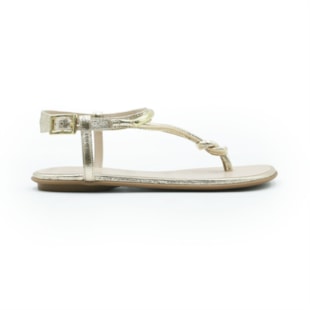 FEMININO RASTEIRA SANDALIA LUZ DA LUA  52217800 101 OURO