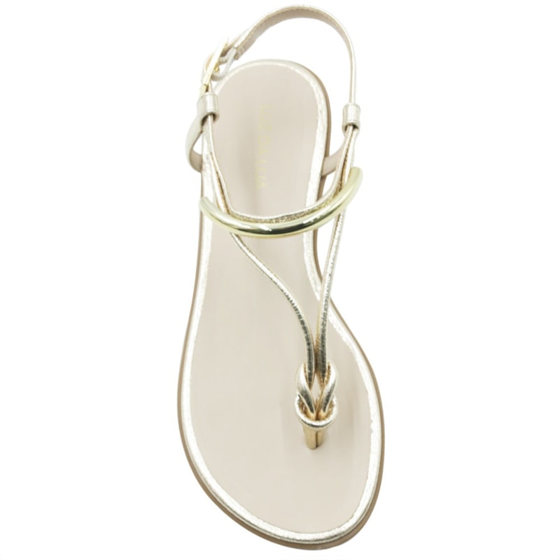 FEMININO RASTEIRA SANDALIA LUZ DA LUA  52217800 101 OURO