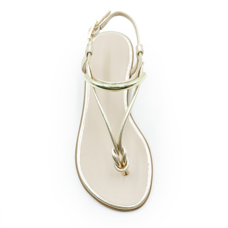 FEMININO RASTEIRA SANDALIA LUZ DA LUA 52217800 101 OURO