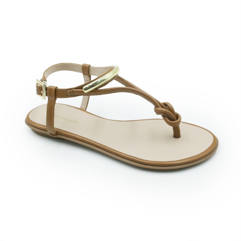 FEMININO RASTEIRA SANDALIA LUZ DA LUA 52217800 400 CARAMELO