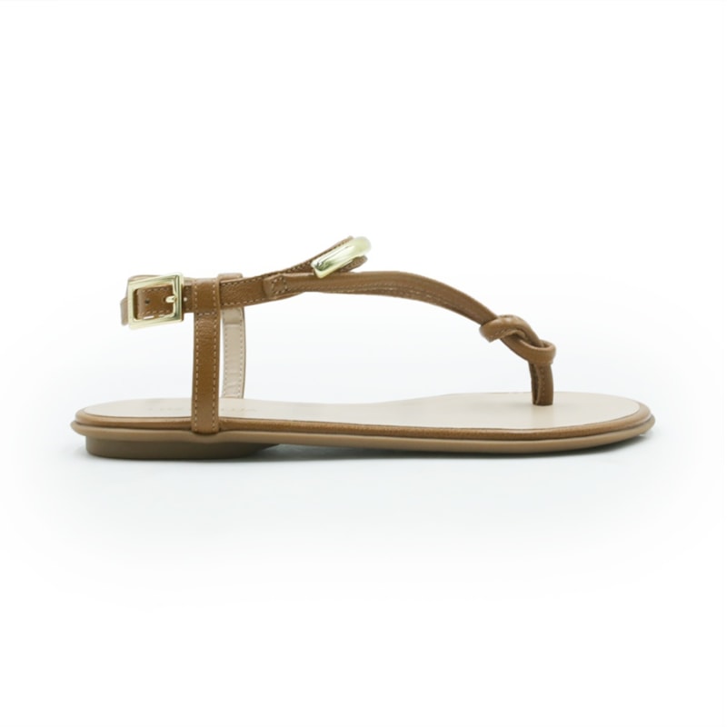 FEMININO RASTEIRA SANDALIA LUZ DA LUA 52217800 400 CARAMELO