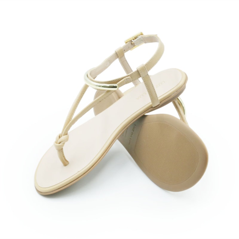 FEMININO RASTEIRA SANDALIA LUZ DA LUA 52217800 BUTTER