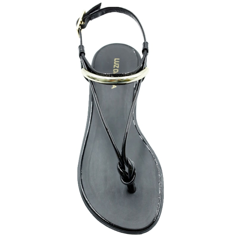 FEMININO RASTEIRA SANDALIA LUZ DA LUA 52217800 PRETO VERONA
