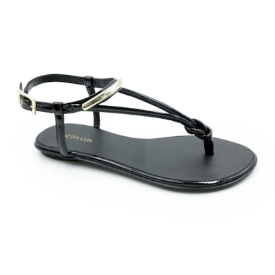 FEMININO RASTEIRA SANDALIA LUZ DA LUA 52217800 PRETO VERONA