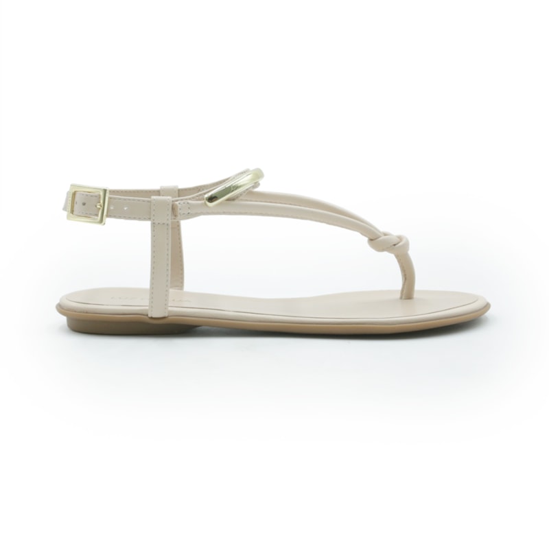 FEMININO RASTEIRA SANDALIA LUZ DA LUA 52217800 SAARA BEGE