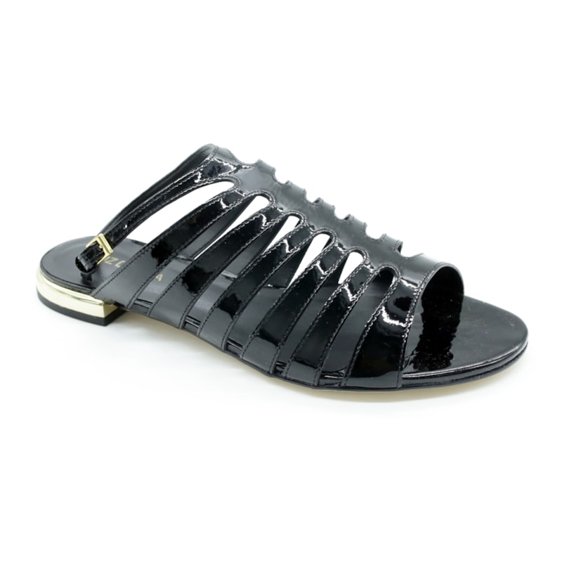 FEMININO RASTEIRA SANDALIA LUZ DA LUA 52217800 SAARA PRETO