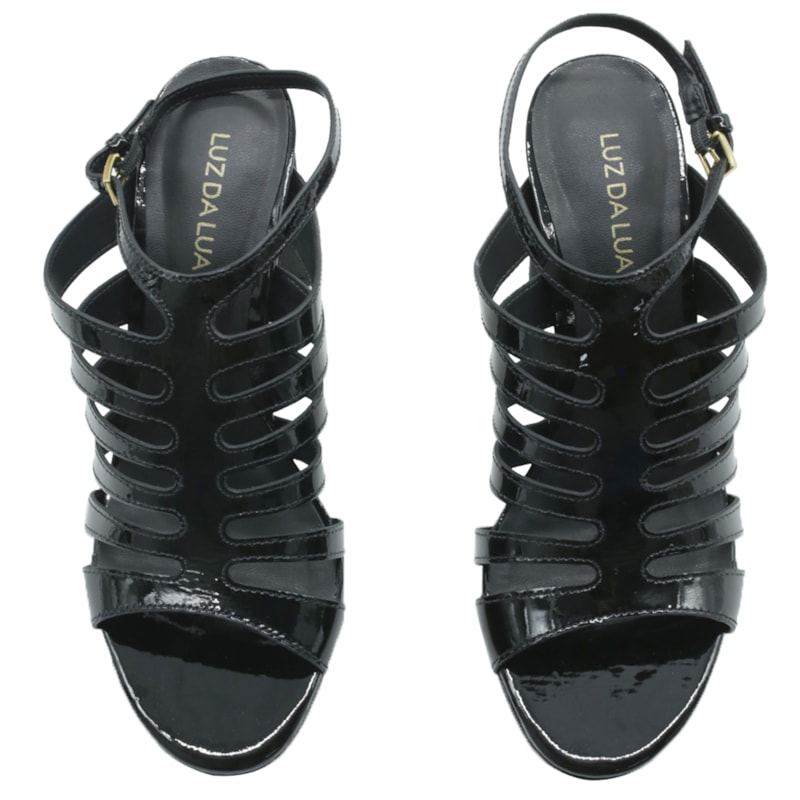 FEMININO RASTEIRA SANDALIA LUZ DA LUA 52217800 SAARA PRETO