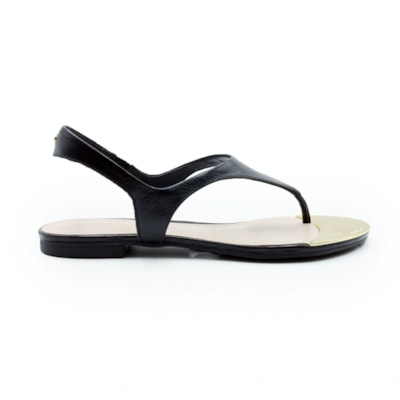 FEMININO RASTEIRA SANDALIA LUZ DA LUA  53120037 PRETO/PRETO