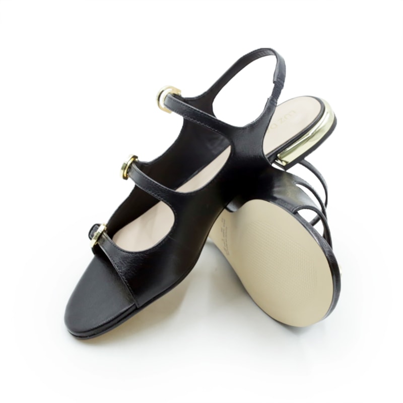 FEMININO RASTEIRA SANDALIA LUZ DA LUA 80270037 ATACAMA PRETO