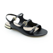 FEMININO RASTEIRA SANDALIA LUZ DA LUA 80270037 ATACAMA PRETO