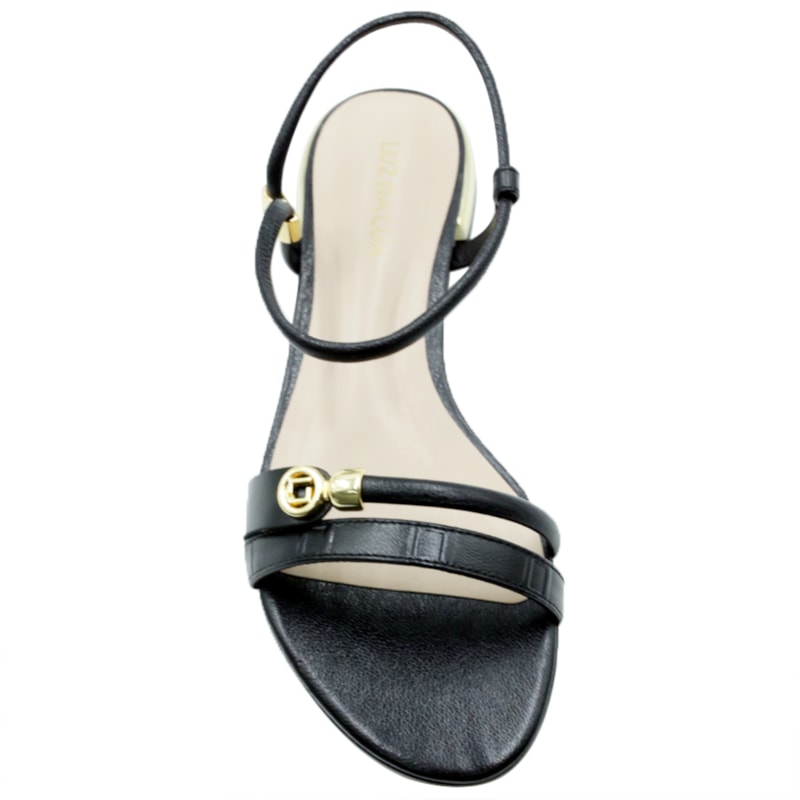 FEMININO RASTEIRA SANDALIA LUZ DA LUA 80270039 LUX PRETO
