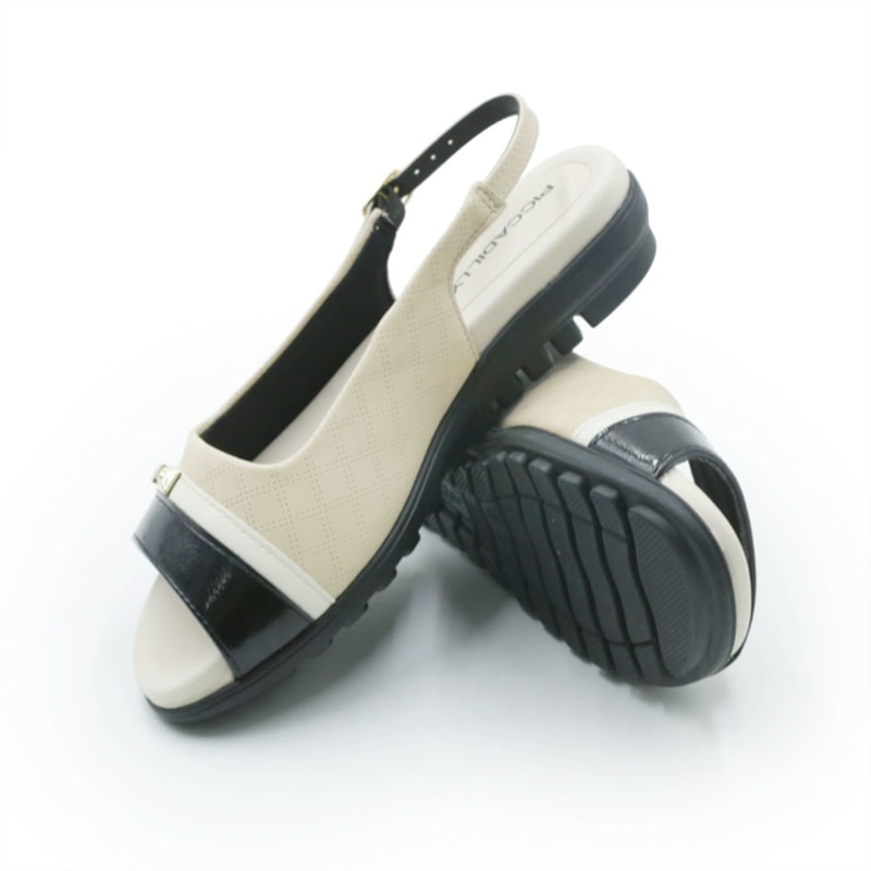 FEMININO RASTEIRA SANDALIA PICCADILLY  523011 1 PRETO