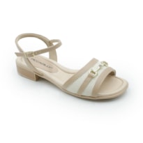 FEMININO RASTEIRA SANDALIA PICCADILLY  590065 3 NAPA NUDE CLARO