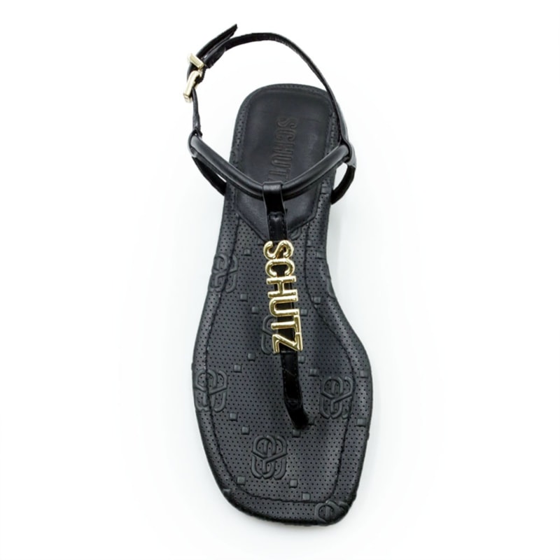 FEMININO RASTEIRA SANDALIA SCHUTZ  S2259500080002 BLACK (PALMILHA)