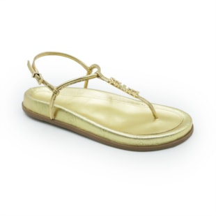 FEMININO RASTEIRA SANDALIA SCHUTZ S2263000320002 OURO CLARO ORCH