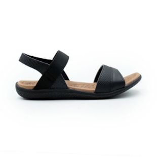 FEMININO RASTEIRA SANDALIA USAFLEX  PA06002 PRETO