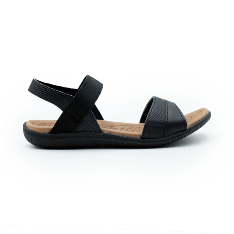 FEMININO RASTEIRA SANDALIA USAFLEX  PA06002 PRETO