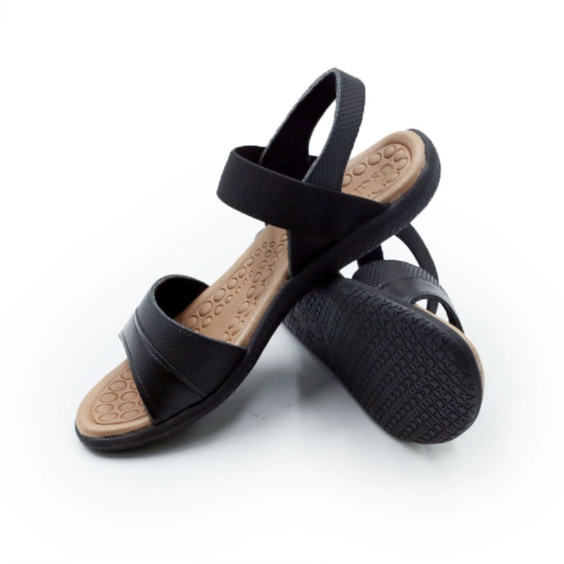 FEMININO RASTEIRA SANDALIA USAFLEX  PA06002001 PRETO