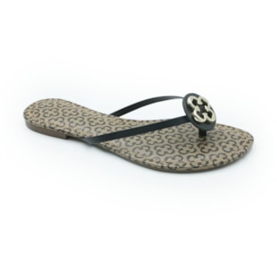 FEMININO RASTEIRA TAMANCO CAPODARTE  4010630 PRETO BEGE