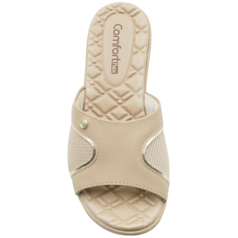 FEMININO RASTEIRA TAMANCO COMFORTFLEX 86401 4 CAQUI