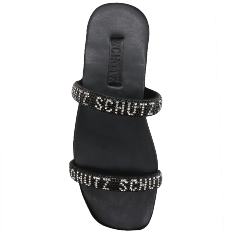 FEMININO RASTEIRA TAMANCO SCHUTZ S221100013 BLACK.