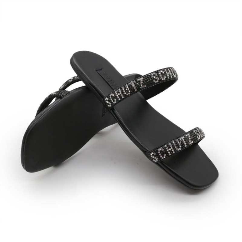 FEMININO RASTEIRA TAMANCO SCHUTZ S221100013 BLACK.