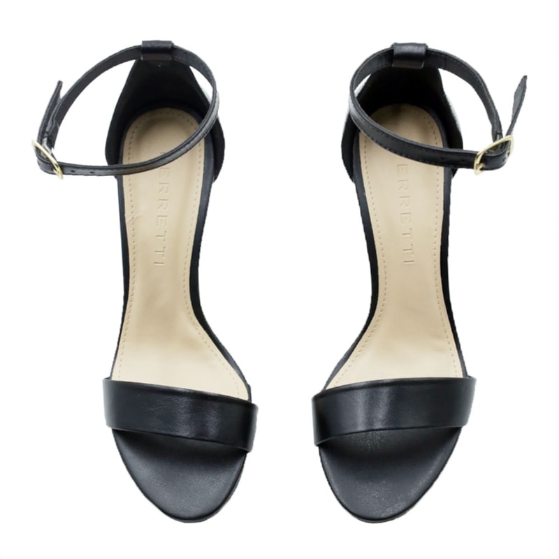 FEMININO SANDALIA ALTA FERRETTI  4396768 PRETO