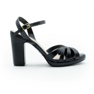 FEMININO SANDALIA ALTA FERRETTI 839008 PRETO