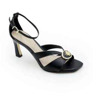 FEMININO SANDALIA ALTA LUZ DA LUA 80110038 7 PRETO