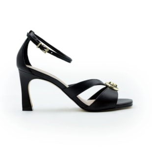 FEMININO SANDALIA ALTA LUZ DA LUA 80110038 7 PRETO
