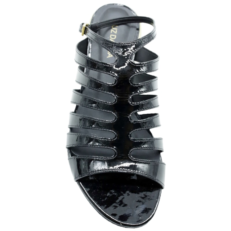 FEMININO SANDALIA ALTA LUZ DA LUA 80380024 PRETO