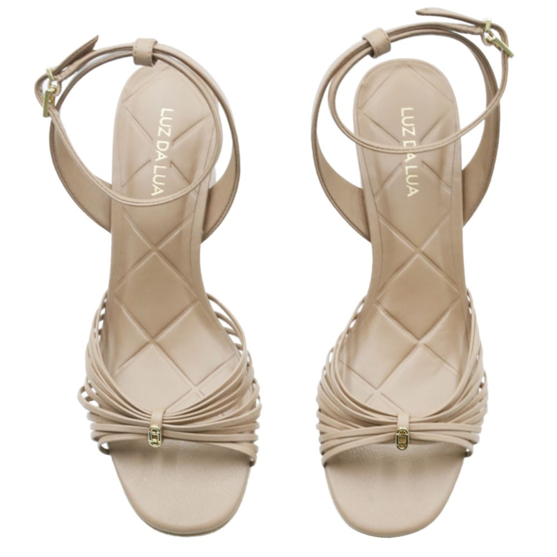 FEMININO SANDALIA ALTA LUZ DA LUA 80610019 MOUSSE