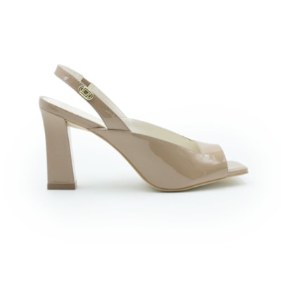 FEMININO SANDALIA ALTA LUZ DA LUA  80790001 MOUSSE/MOUSSE/MOUSSE