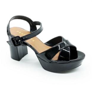 FEMININO SANDALIA ALTA MADREFLO 1441624 PRETO
