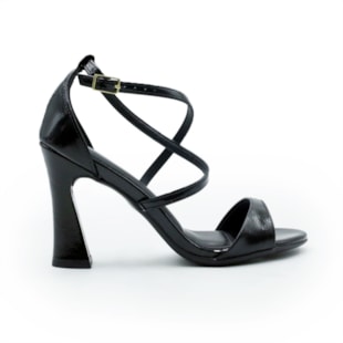 FEMININO SANDALIA ALTA PICCADILLY  727066 6 VZ PRETO