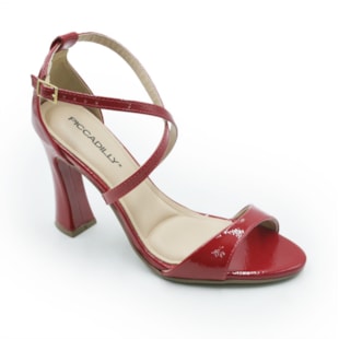 FEMININO SANDALIA ALTA PICCADILLY  727066 7 VZ CARMIM