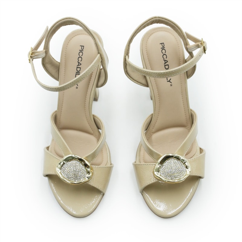 FEMININO SANDALIA ALTA PICCADILLY  727072 7 VZ BRULE