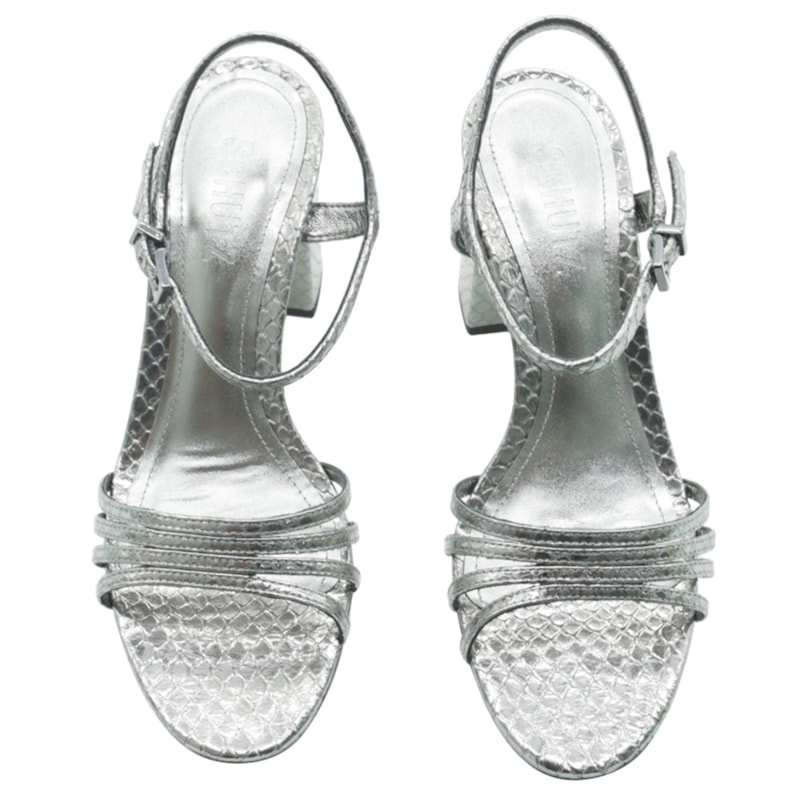 FEMININO SANDALIA ALTA SCHUTZ S2118900920001 GRAFITE